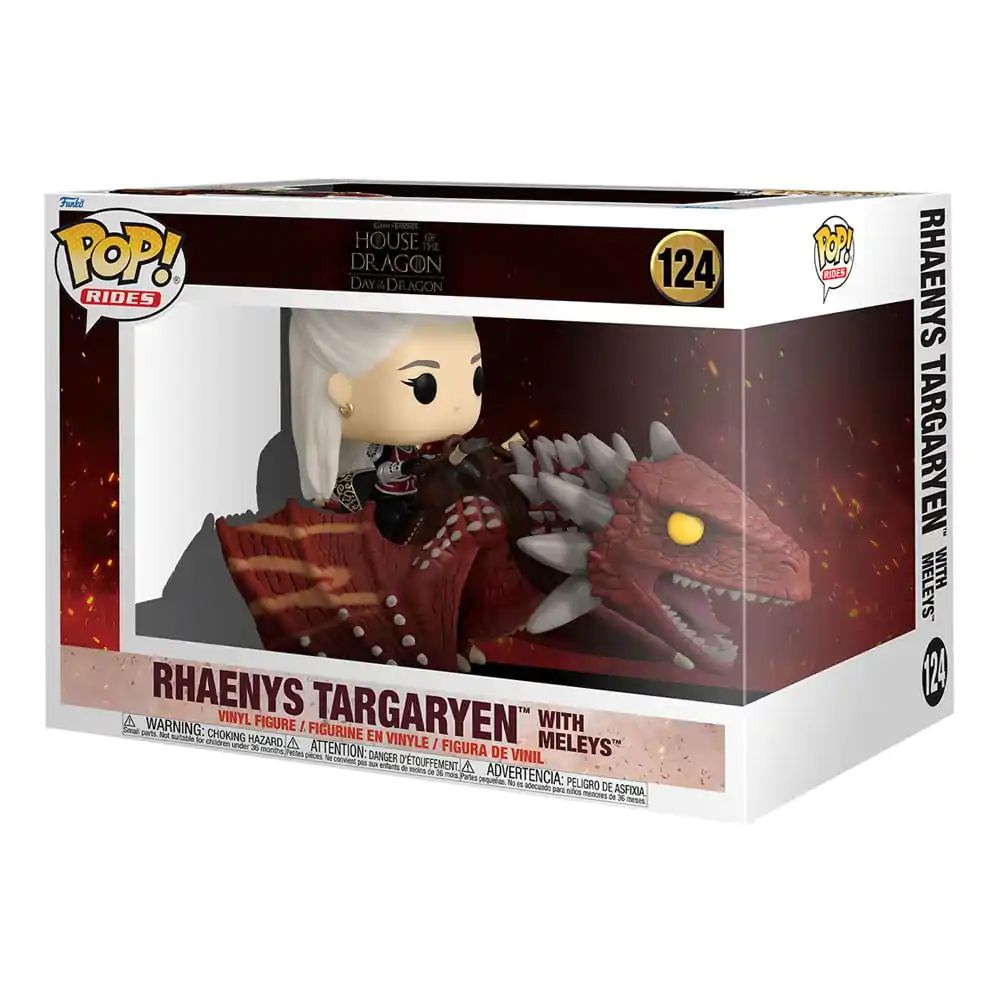 Ród Smoka Funko POP! Rides Deluxe Vinyl Rhaenys Targaryen z Meleys 9 cm zdjęcie produktu