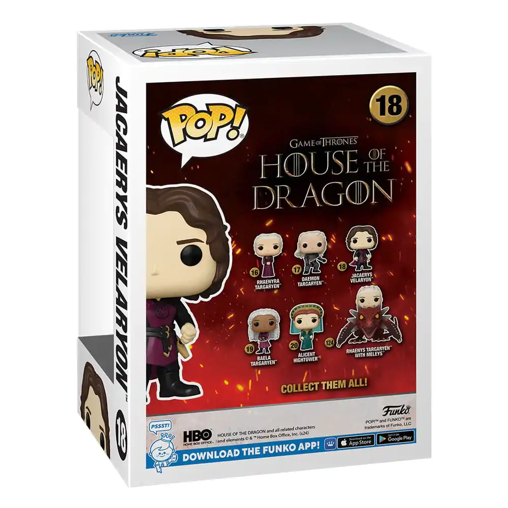 Ród Smoka Funko POP! TV Figurka Vinyl Jarcarys Valaryon 9 cm zdjęcie produktu