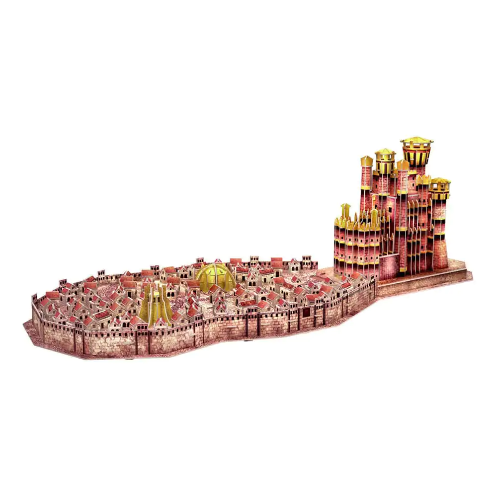 House of the Dragon 3D Puzzle King's Landing 23 cm Puzzle 3D Gra o Tron Królewska Przystań zdjęcie produktu