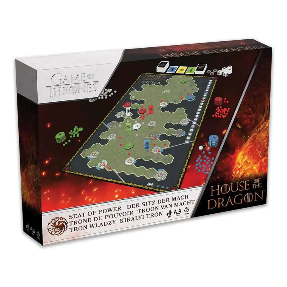 House of the Dragon Board Game Seat of Power - Gra planszowa zdjęcie produktu