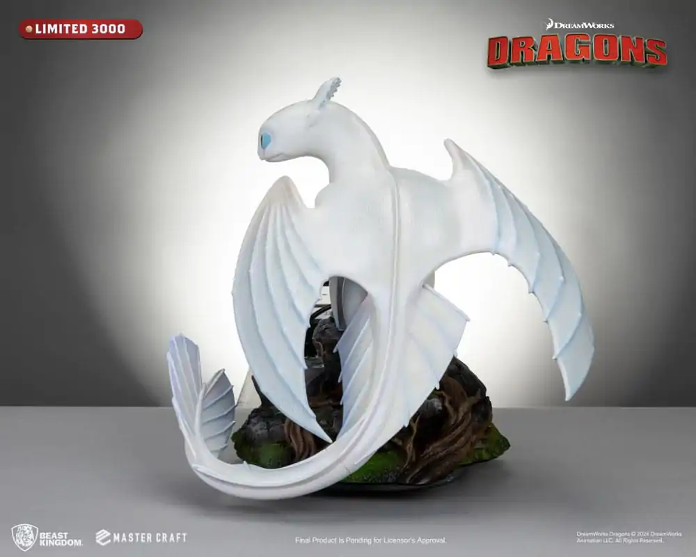 Jak wytresować smoka 3 Master Craft Statue Light Fury 29 cm zdjęcie produktu