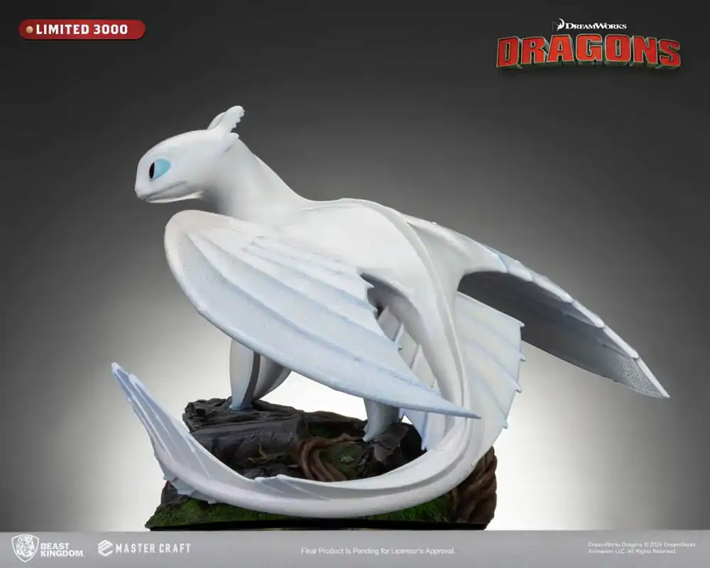 Jak wytresować smoka 3 Master Craft Statue Light Fury 29 cm zdjęcie produktu
