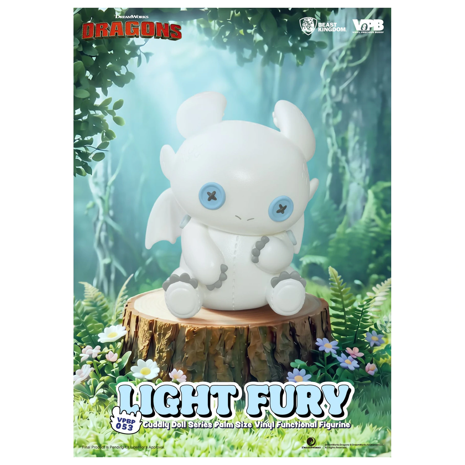 How To Train Your Dragon Light Fury Bank Winylowa Figurka 11.2cm zdjęcie produktu