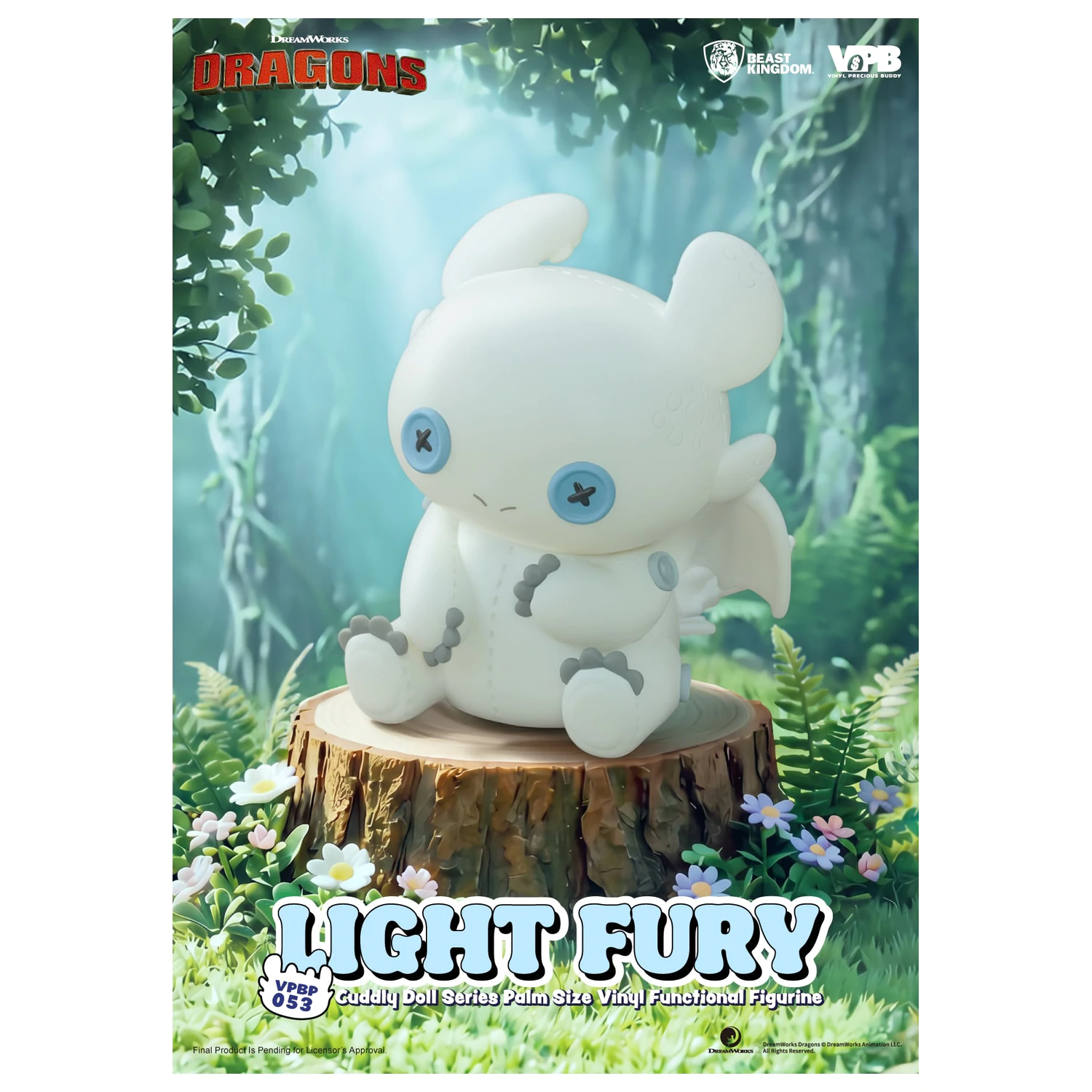 How To Train Your Dragon Light Fury Bank Winylowa Figurka 11.2cm zdjęcie produktu