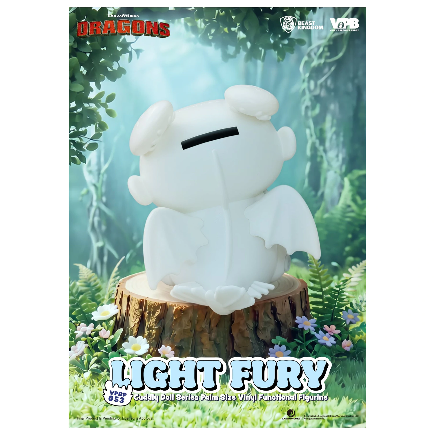 How To Train Your Dragon Light Fury Bank Winylowa Figurka 11.2cm zdjęcie produktu