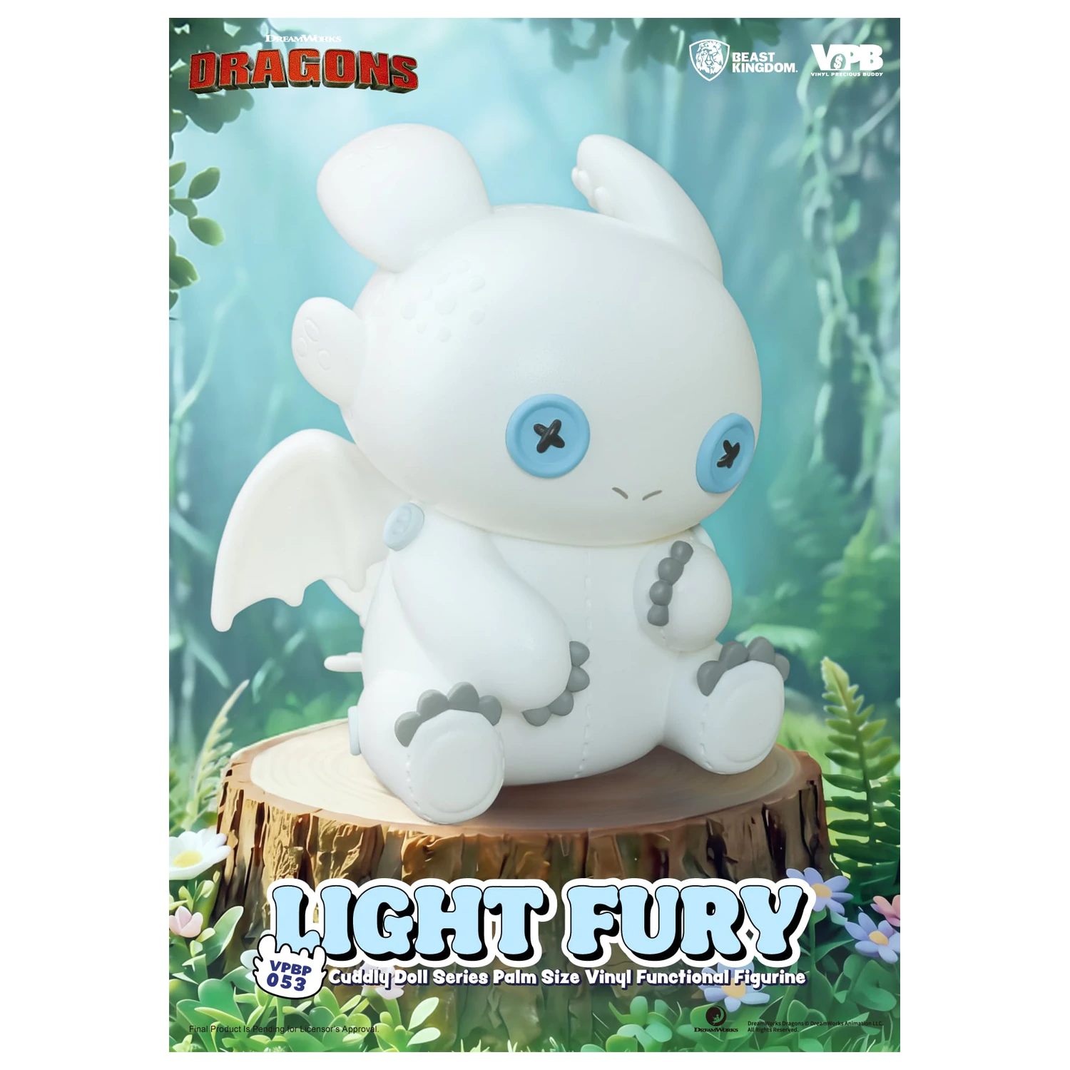 How To Train Your Dragon Light Fury Bank Winylowa Figurka 11.2cm zdjęcie produktu