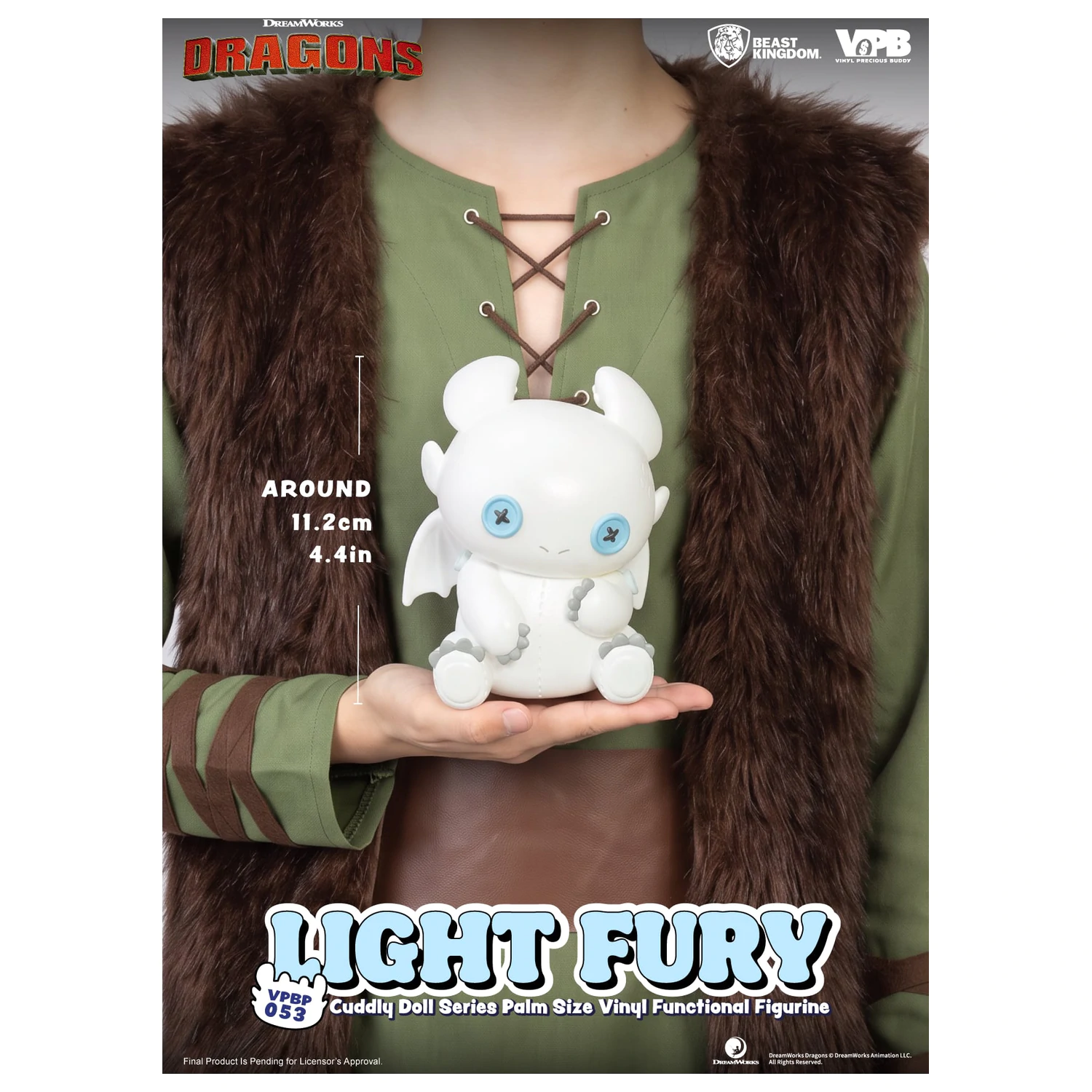 How To Train Your Dragon Light Fury Bank Winylowa Figurka 11.2cm zdjęcie produktu