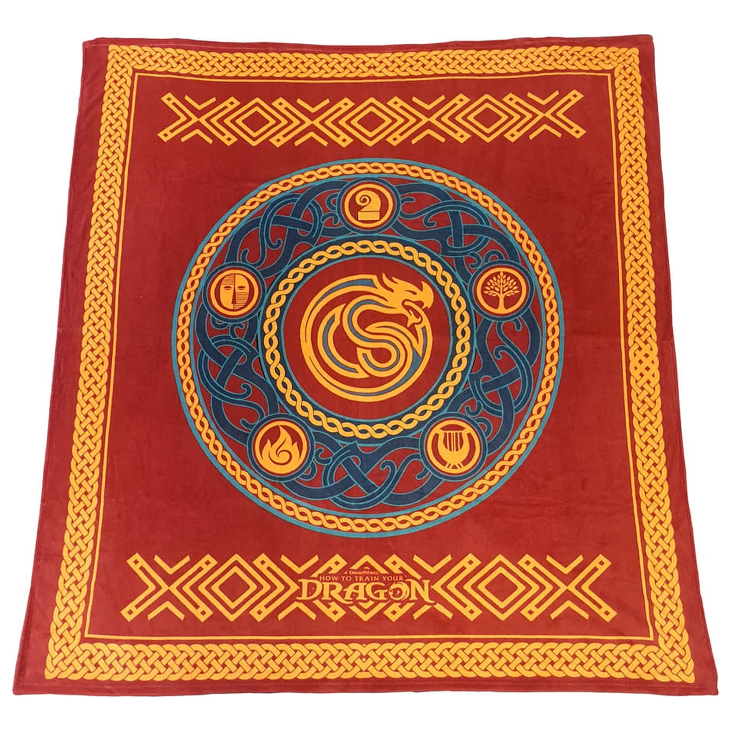 Jak Wytresować Smoka Koc Przytulny Ozdoba Portal 180 x 200 cm zdjęcie produktu