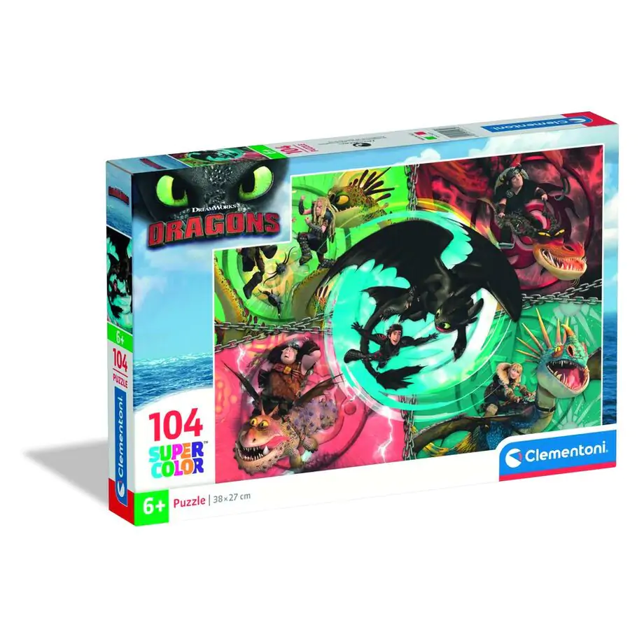 Jak Wytresować Smoka puzzle 104pcs zdjęcie produktu