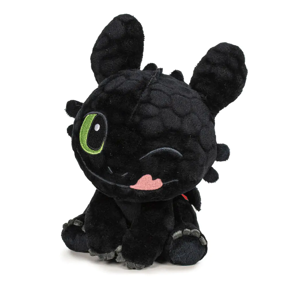 Jak wytresować smoka Toothless (Szczerbatek) Happy pluszowa zabawka 30 cm zdjęcie produktu