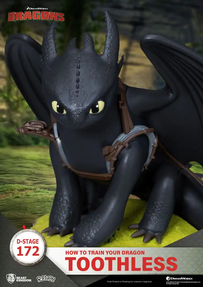 Jak Wytresować Smoka Toothless Statue 14 cm zdjęcie produktu