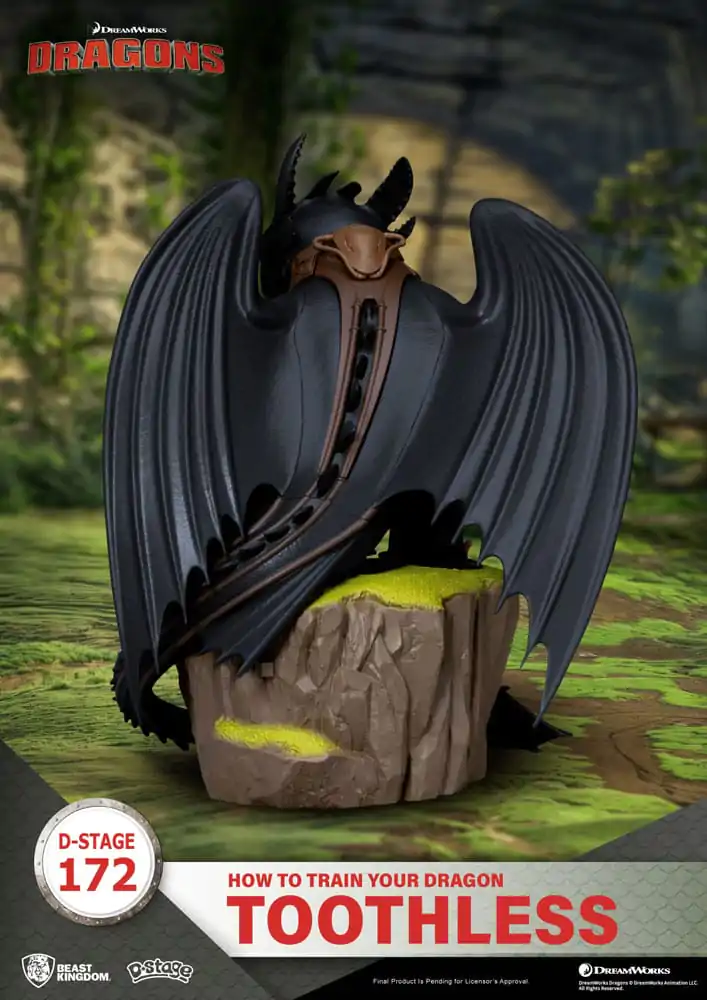 Jak Wytresować Smoka Toothless Statue 14 cm zdjęcie produktu
