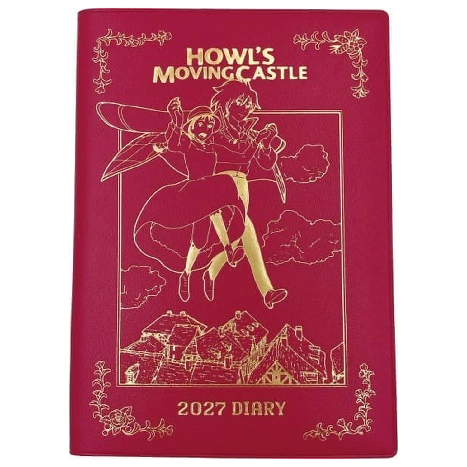 Howl's Moving Castle Pamiętnik Hauru & Sophie czerwona złota folia zdjęcie produktu