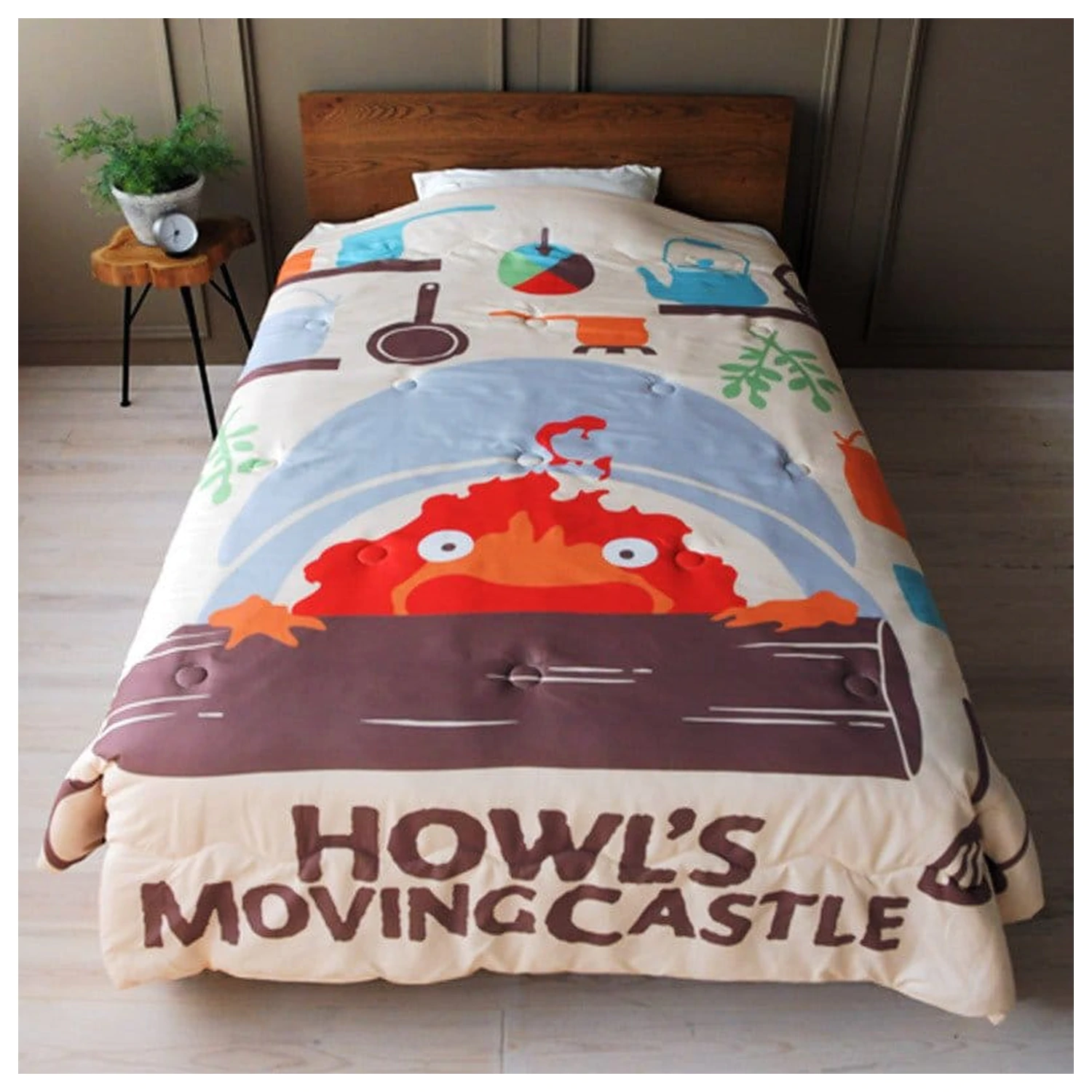 Howl’s Moving Castle Natsu kołdra Cook z Calciferem zdjęcie produktu