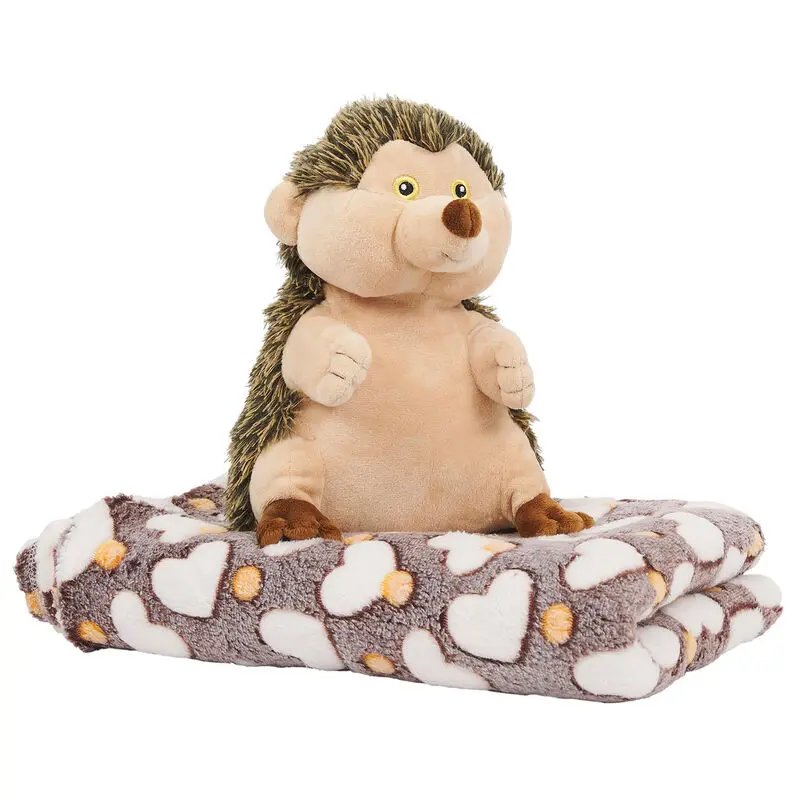 Miękki kocyk Hugo Hedgehog + pluszowa zabawka 22 cm zdjęcie produktu