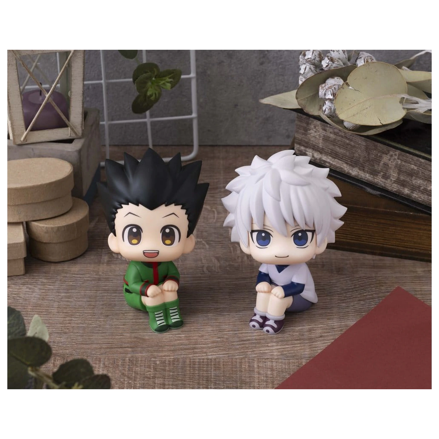 Hunter x Hunter Look Up Figurki PVC, Zestaw 2 sztuk Gon Freecss i Killua Zoldyck 11 cm (z prezentem) zdjęcie produktu