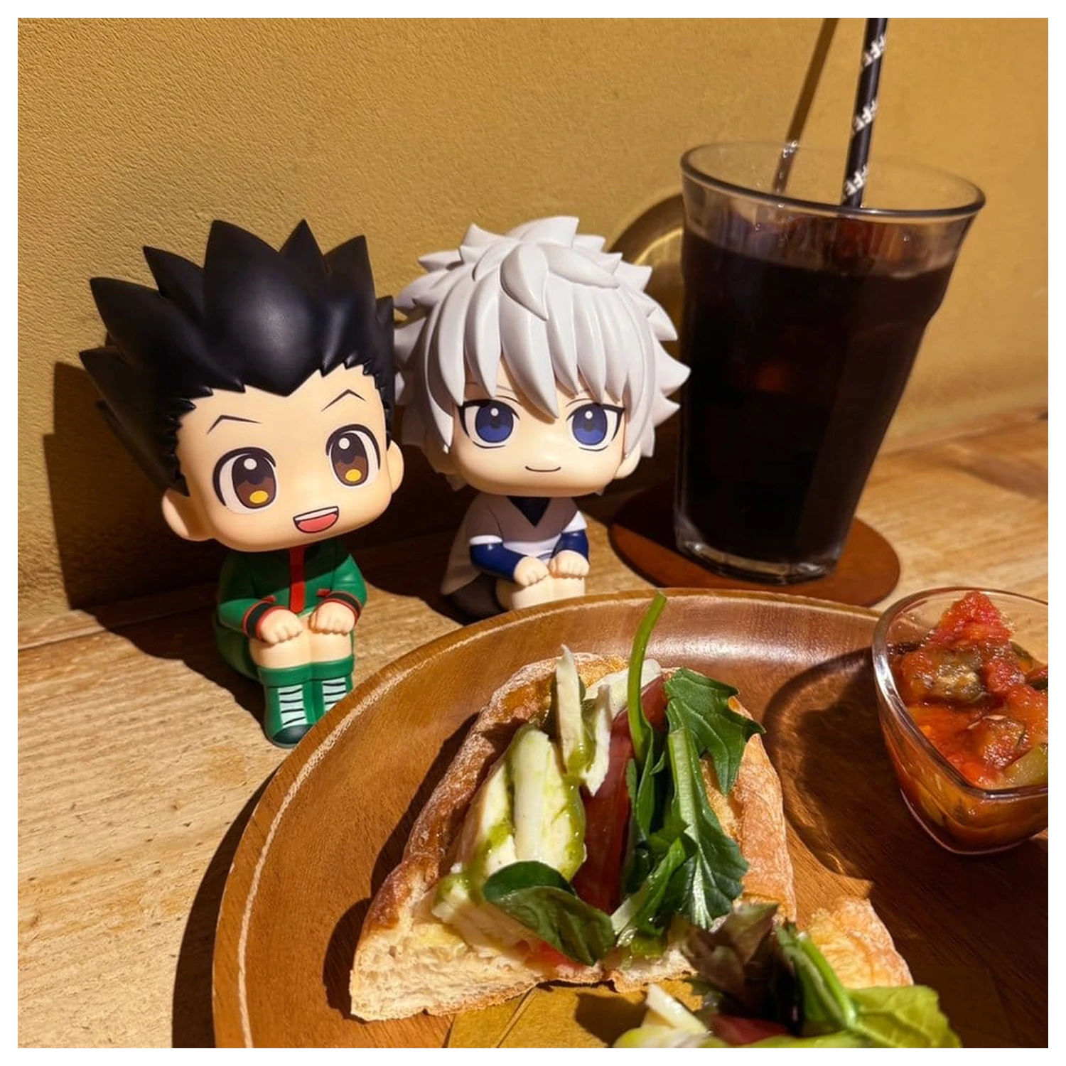 Hunter x Hunter Look Up Figurki PVC, Zestaw 2 sztuk Gon Freecss i Killua Zoldyck 11 cm (z prezentem) zdjęcie produktu
