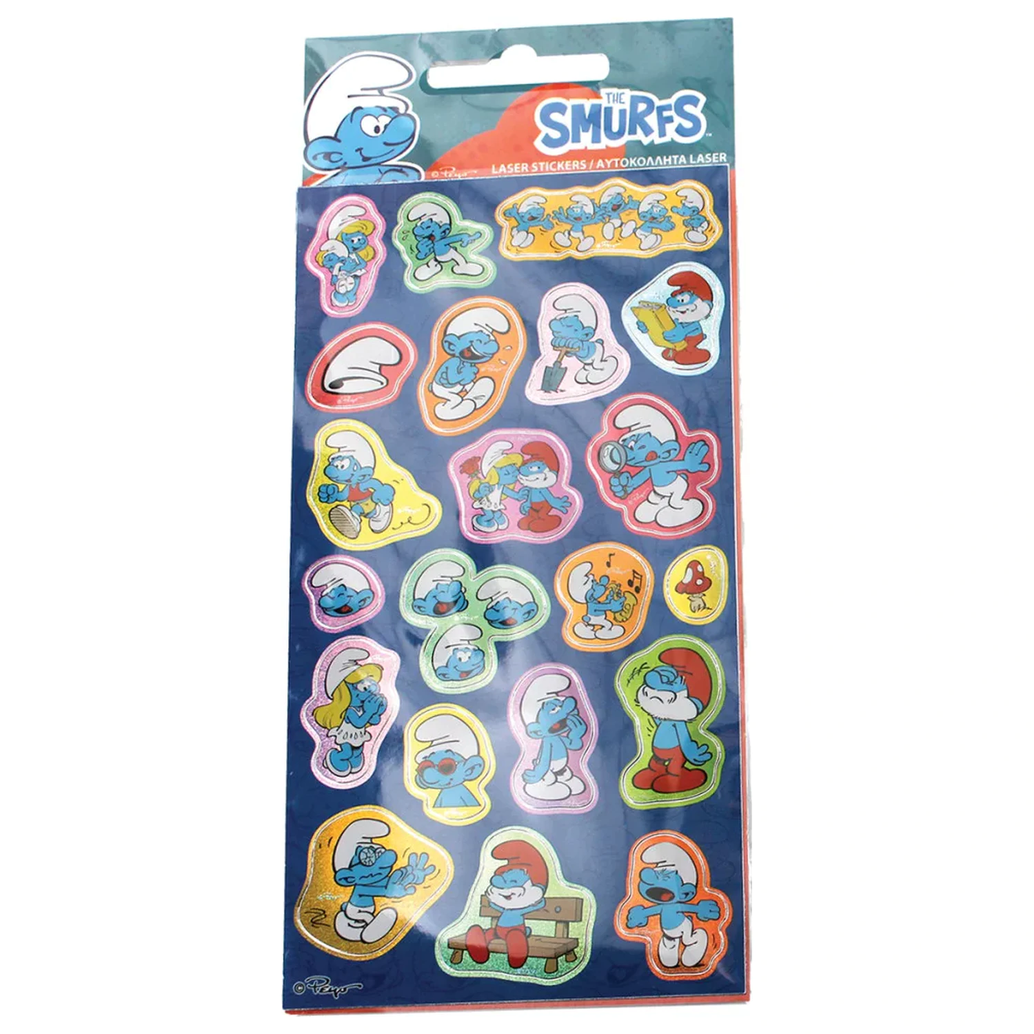 The Smurfs Zabawne Holograficzne Zestaw Naklejek zdjęcie produktu