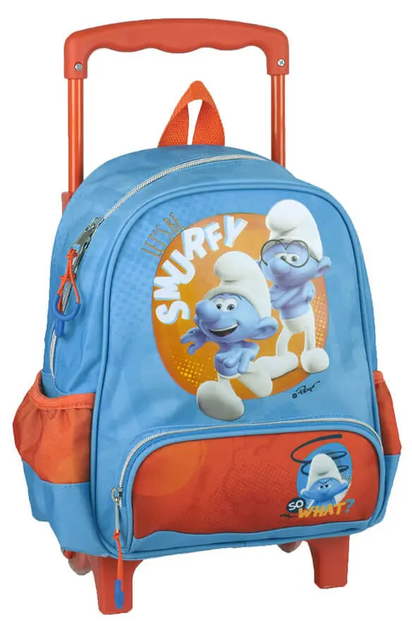 The Smurfs Rolling Plecak Przedszkolny na kółkach, Torba 30 cm zdjęcie produktu