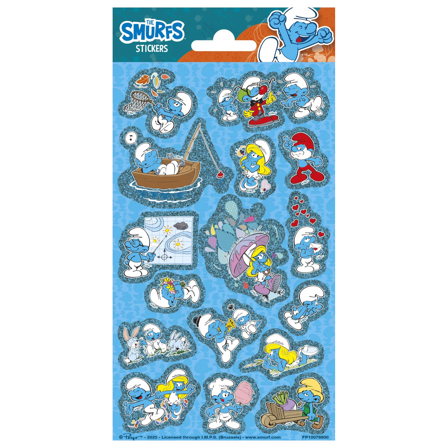 The Smurfs Happy Foil Naklejka zdjęcie produktu