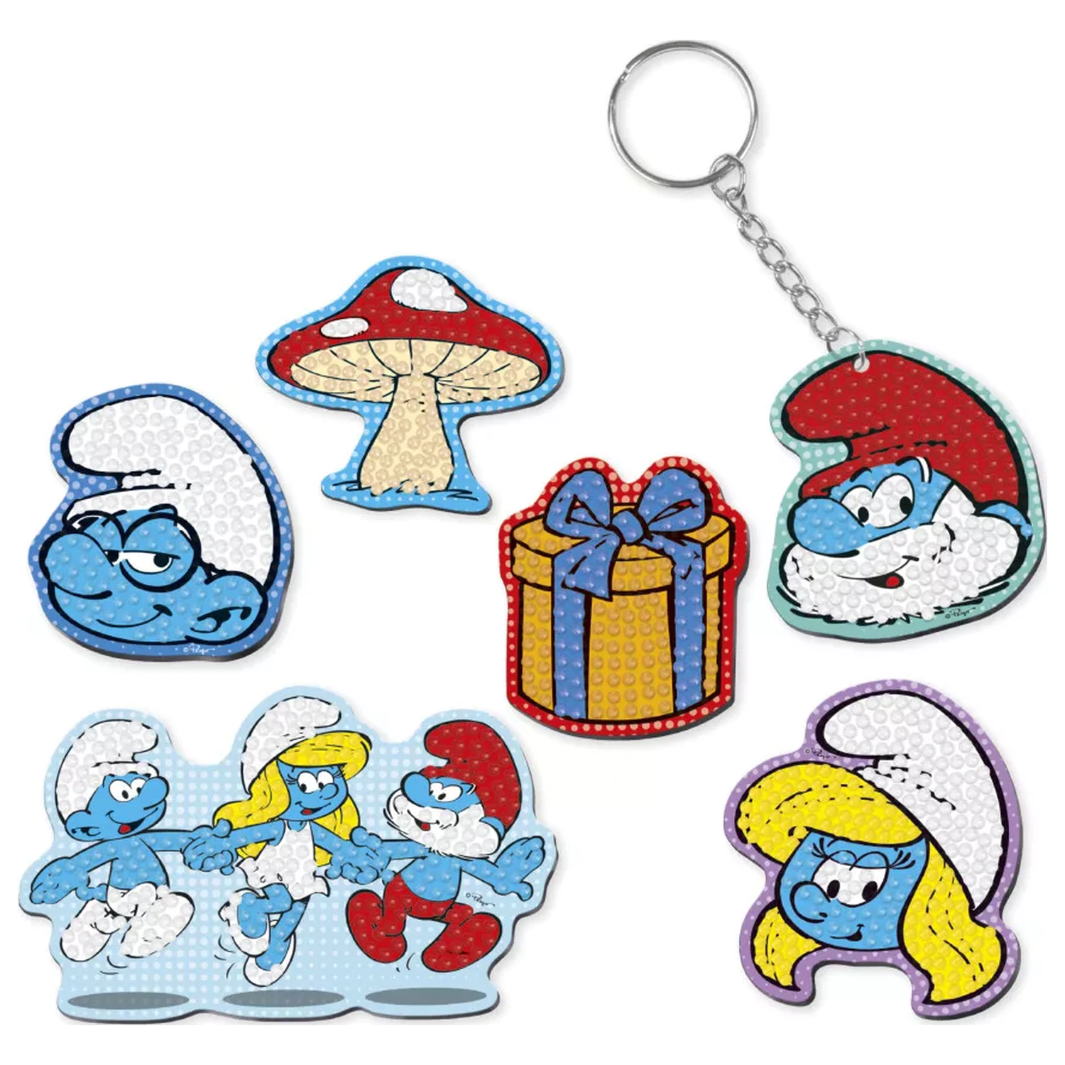 The Smurfs Happy Diamond-Dot Zestaw Magnetyczny zdjęcie produktu