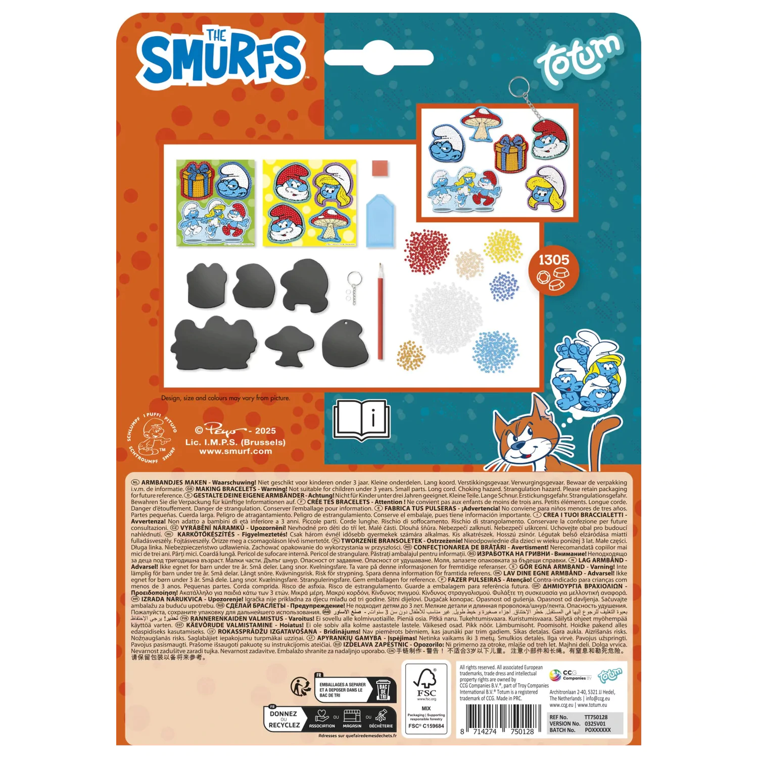 The Smurfs Happy Diamond-Dot Zestaw Magnetyczny zdjęcie produktu
