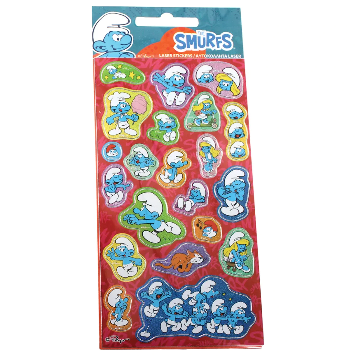 The Smurfs Happy Life Holographic Sticker Zestaw zdjęcie produktu