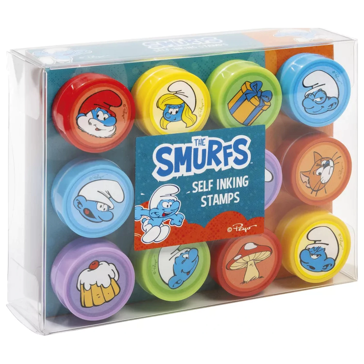Smurfs Happy zestaw do drukowania 12 szt. zdjęcie produktu