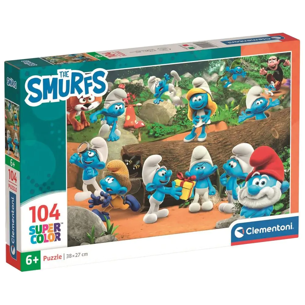 Smerfy puzzle 104 elementy zdjęcie produktu
