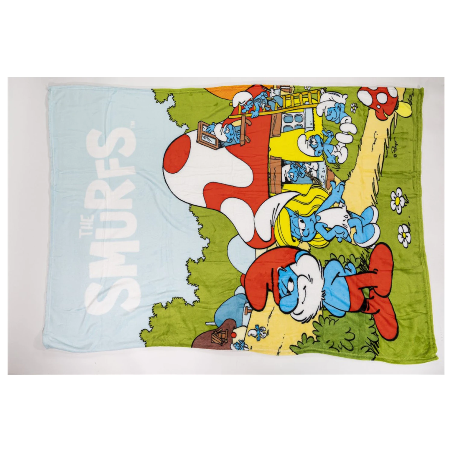The Smurfs Village Life koc flanelowy 110x150cm zdjęcie produktu