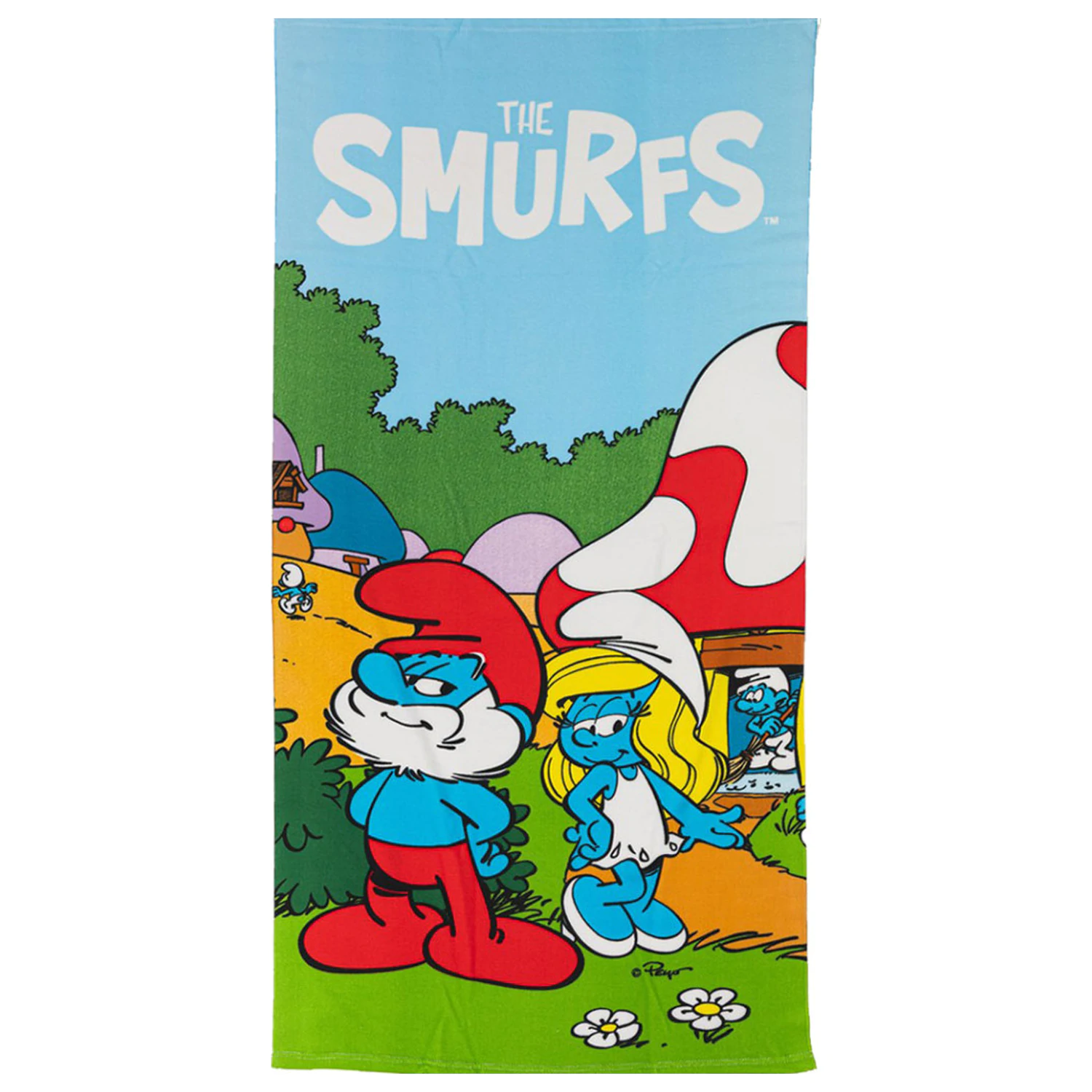 Ręcznik The Smurfs Village Life 70x140cm zdjęcie produktu