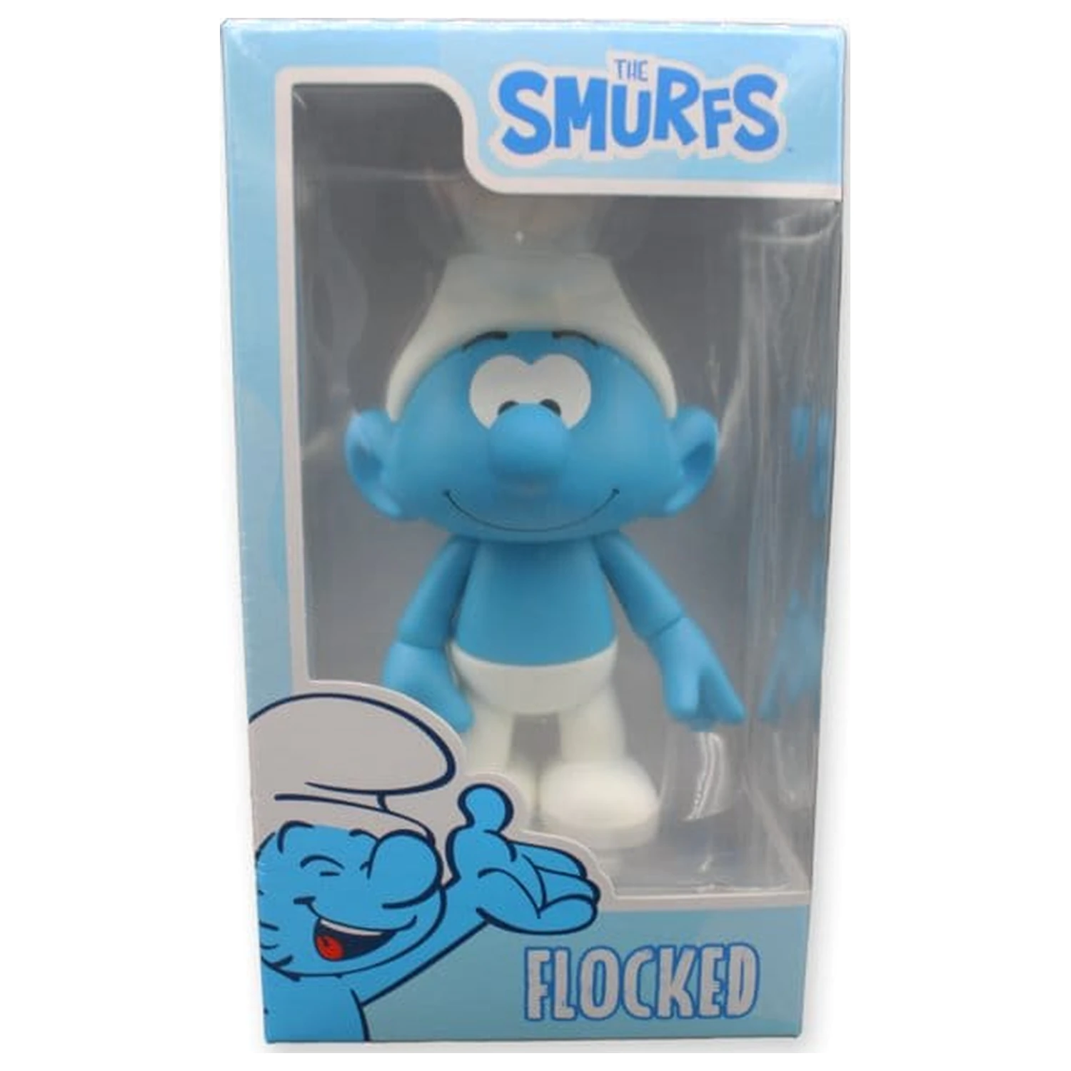 The Smurfs Winyl Figurka Smerf Biało-Niebieski - Flokowana 19 cm zdjęcie produktu