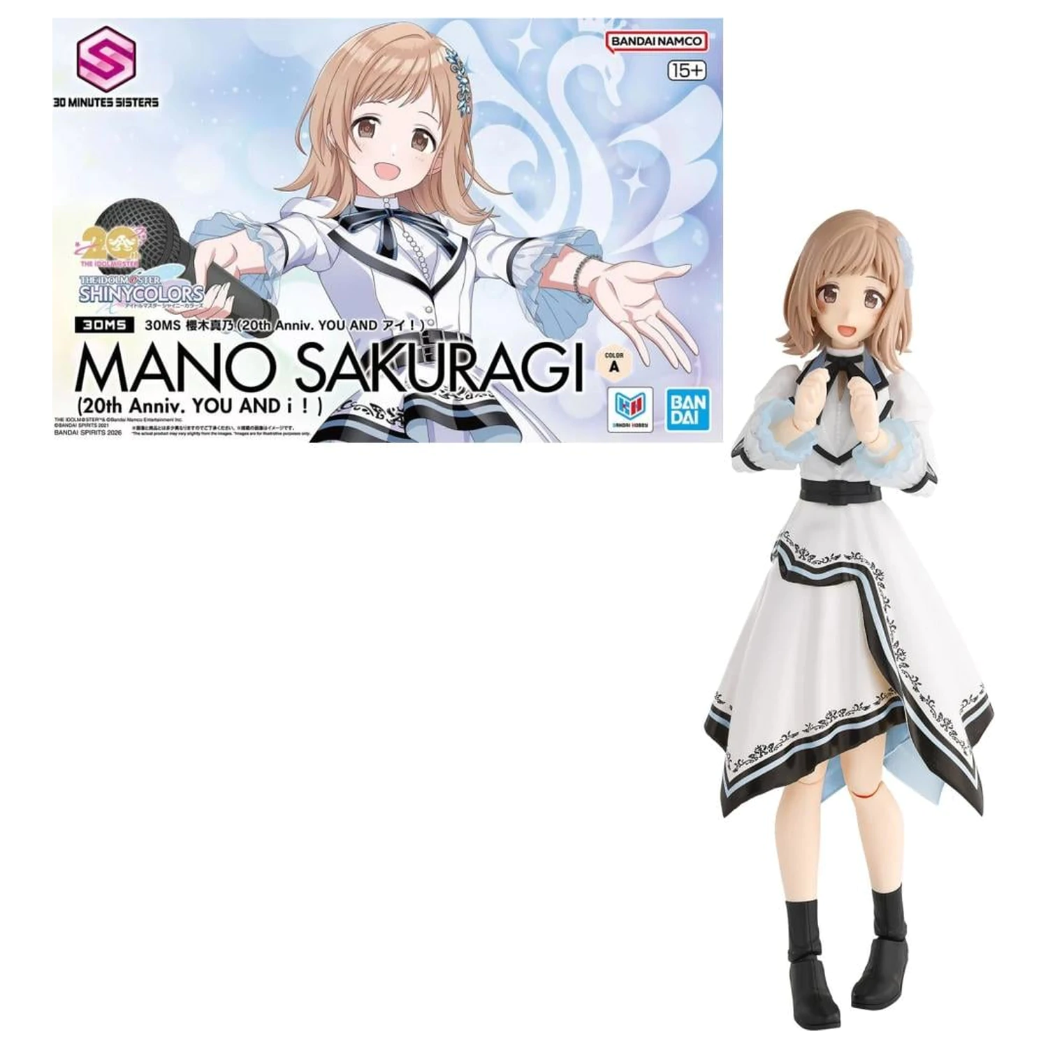 IDOLM@STER 30MS Mano Sakuragi (20th Anniv. You and I!) zestaw modeli zdjęcie produktu