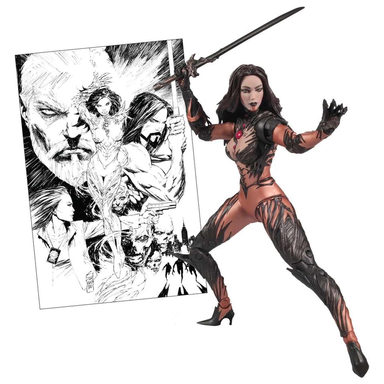 Luksusowa figurka akcji Image Comics McFarlane Elite Edition Sara Pezzini (Witchblade) 18 cm zdjęcie produktu