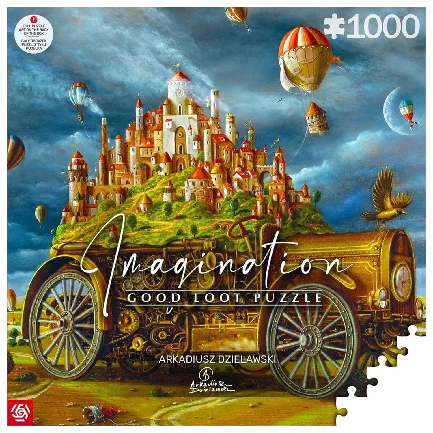 Imagination Series Puzzle Arkadiusz Dzielawski Wielka przeprowadzka (1000 elementów) zdjęcie produktu