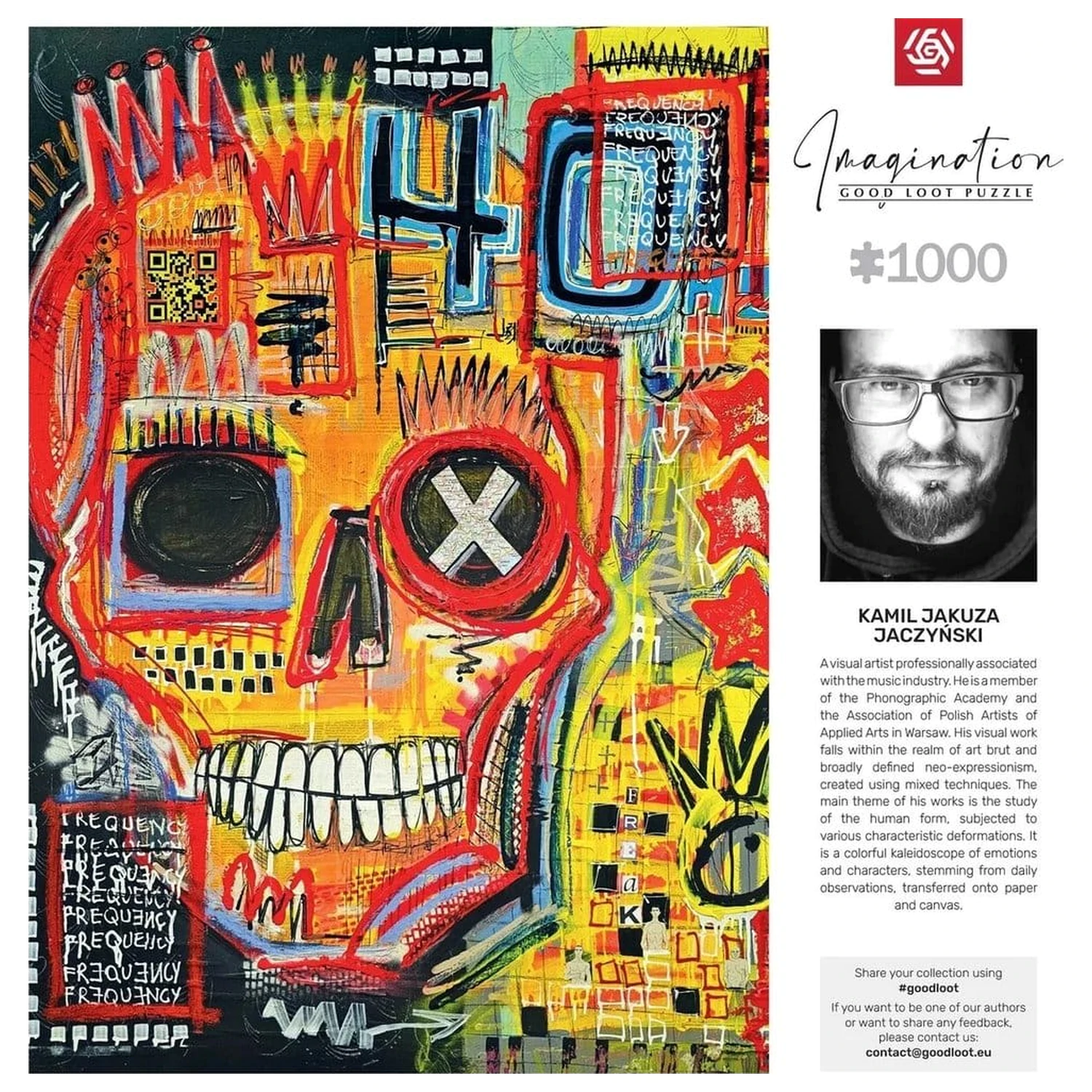 Imagination Series Puzzle Kamil Jakuza Jaczynski 40 HZ (1000 elementów) zdjęcie produktu