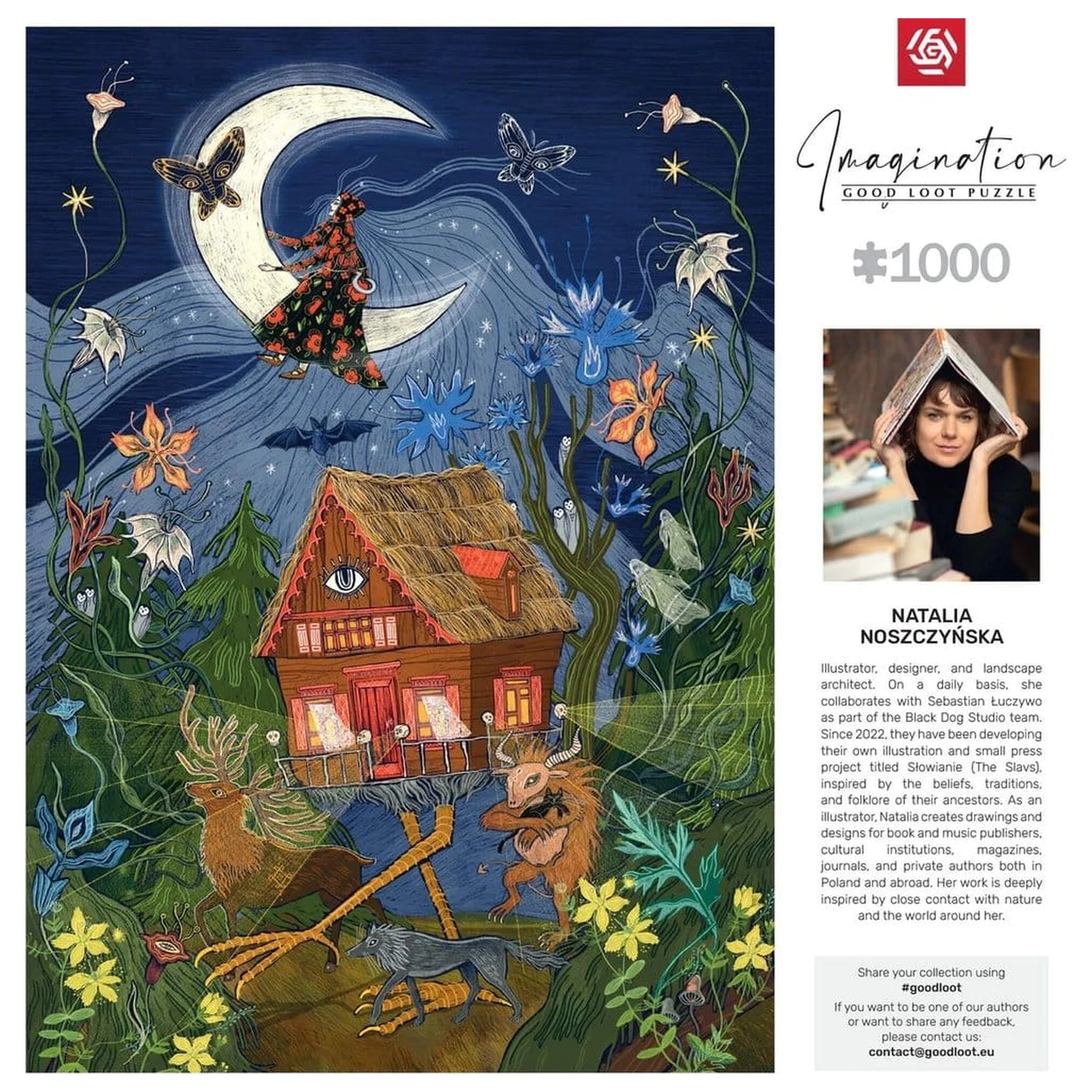 Imagination Series Puzzle Natalia Noszczynska Słowiański Świat Nadchodzi (1000 elementów) zdjęcie produktu