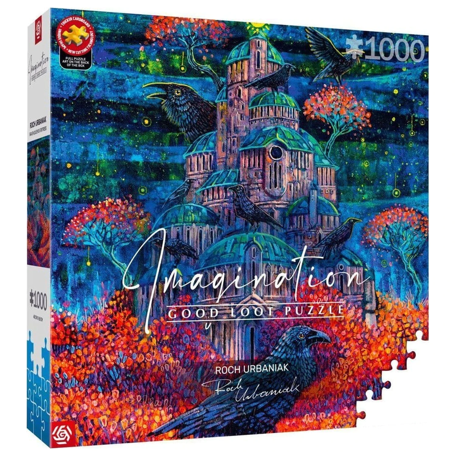 Imagination Series Puzzle Roch Urbaniak Twierdza Pani Kruków (1000 elementów) zdjęcie produktu