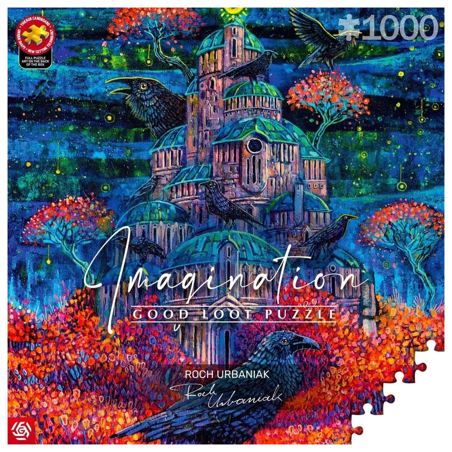 Imagination Series Puzzle Roch Urbaniak Twierdza Pani Kruków (1000 elementów) zdjęcie produktu