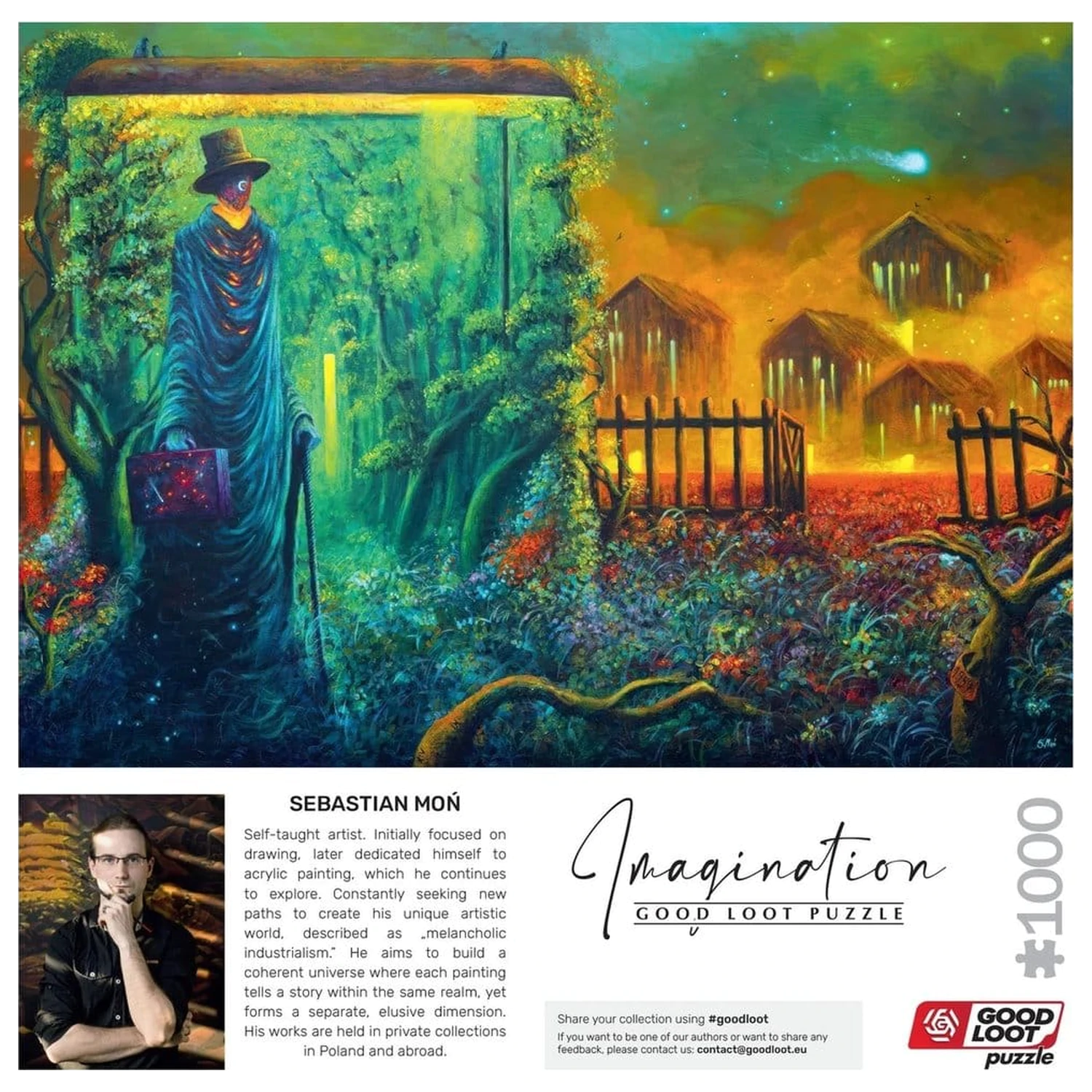 Imagination Series Puzzle Sebastian Mon Stationary Traveller II (1000 sztuk) zdjęcie produktu