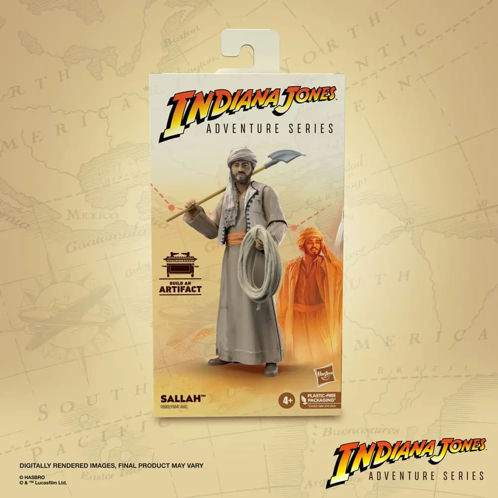 Indiana Jones Adventure Series Figurka Akcji Sallah (Poszukiwacze Zaginionej Arki) 15 cm zdjęcie produktu