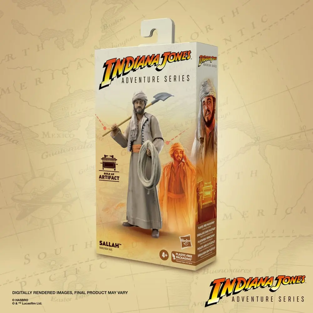 Indiana Jones Adventure Series Figurka Akcji Sallah (Poszukiwacze Zaginionej Arki) 15 cm zdjęcie produktu