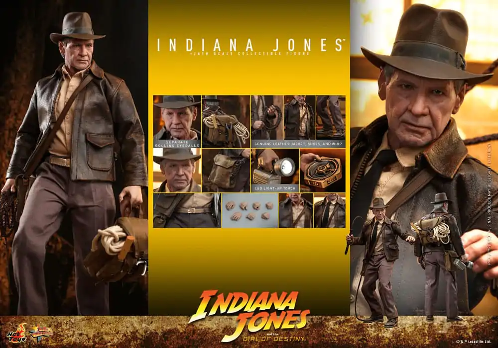 Indiana Jones Movie Masterpiece Figurka Akcji 1/6 Indiana Jones 30 cm zdjęcie produktu