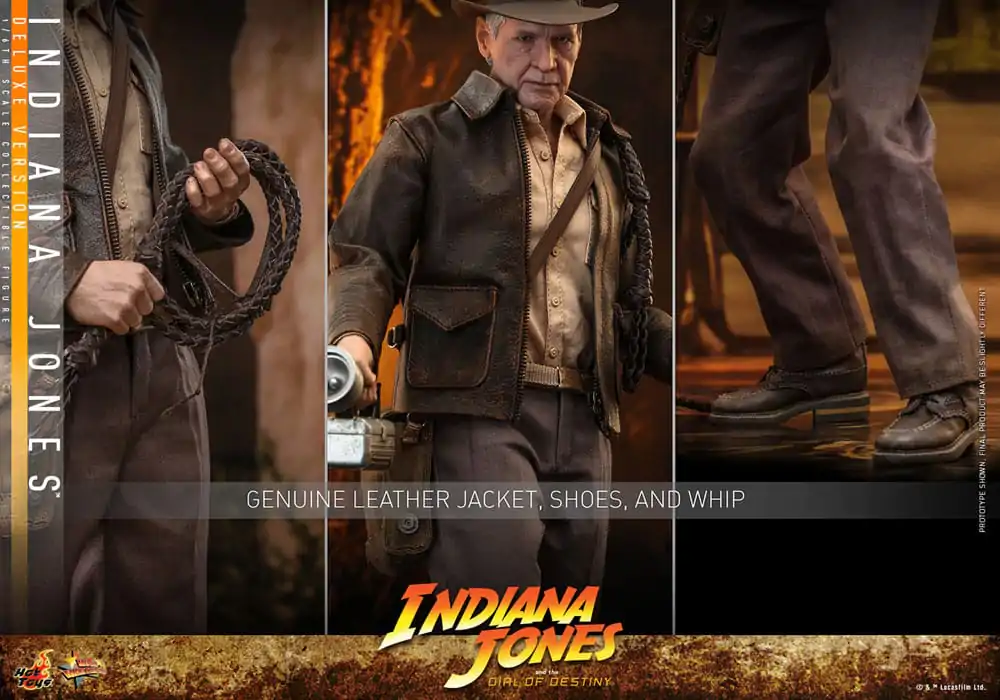 Indiana Jones Movie Masterpiece figurka akcji 1/6 Indiana Jones (Wersja Deluxe) 30 cm zdjęcie produktu
