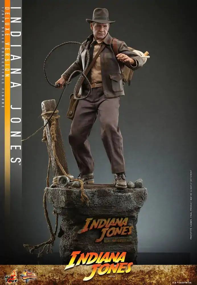 Indiana Jones Movie Masterpiece figurka akcji 1/6 Indiana Jones (Wersja Deluxe) 30 cm zdjęcie produktu
