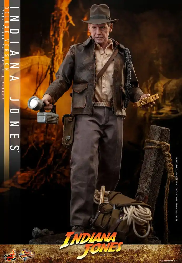 Indiana Jones Movie Masterpiece figurka akcji 1/6 Indiana Jones (Wersja Deluxe) 30 cm zdjęcie produktu