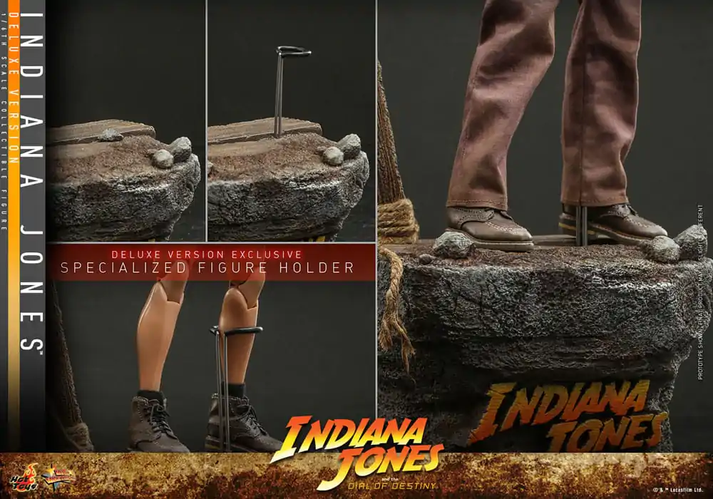 Indiana Jones Movie Masterpiece figurka akcji 1/6 Indiana Jones (Wersja Deluxe) 30 cm zdjęcie produktu