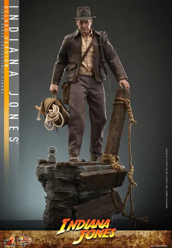 Indiana Jones Movie Masterpiece figurka akcji 1/6 Indiana Jones (Wersja Deluxe) 30 cm zdjęcie produktu
