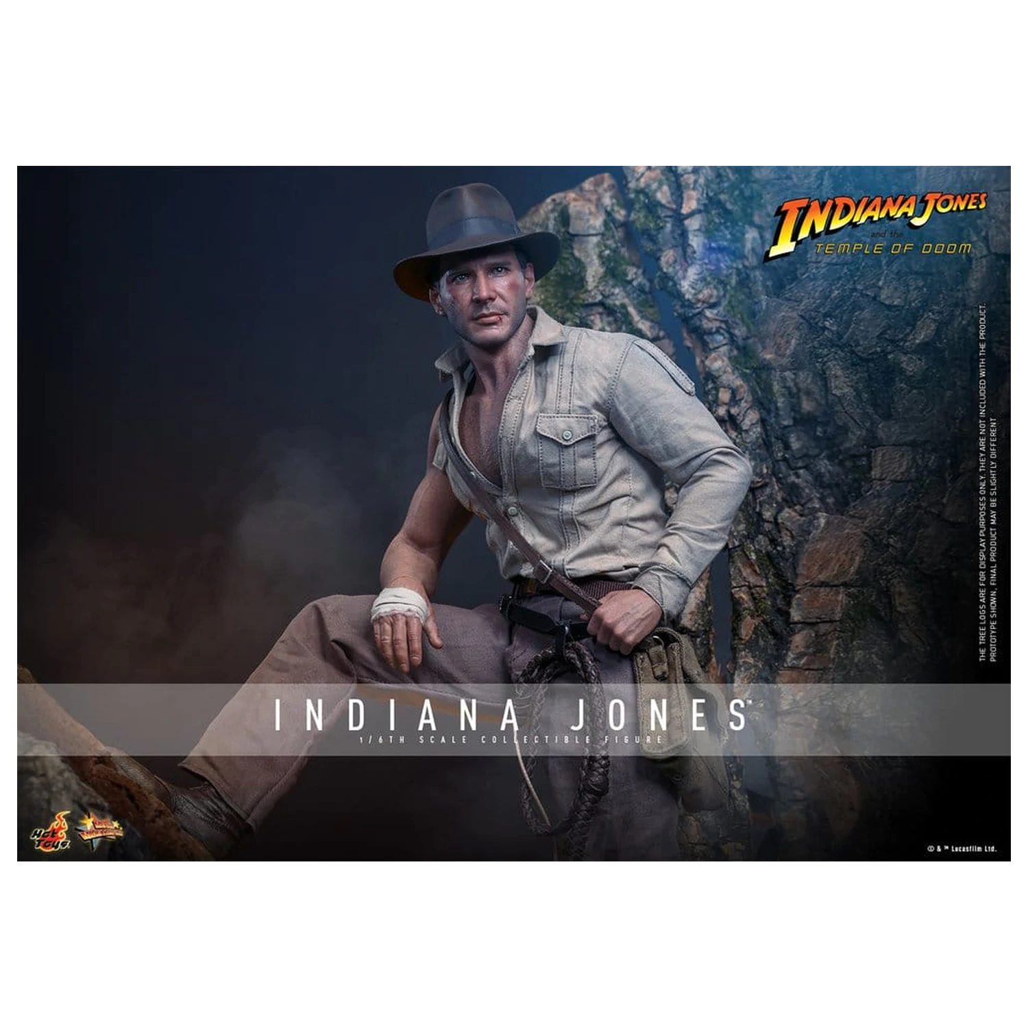 Indiana Jones Movie Masterpiece Figurka Akcji 1/6 Indiana Jones 30 cm zdjęcie produktu