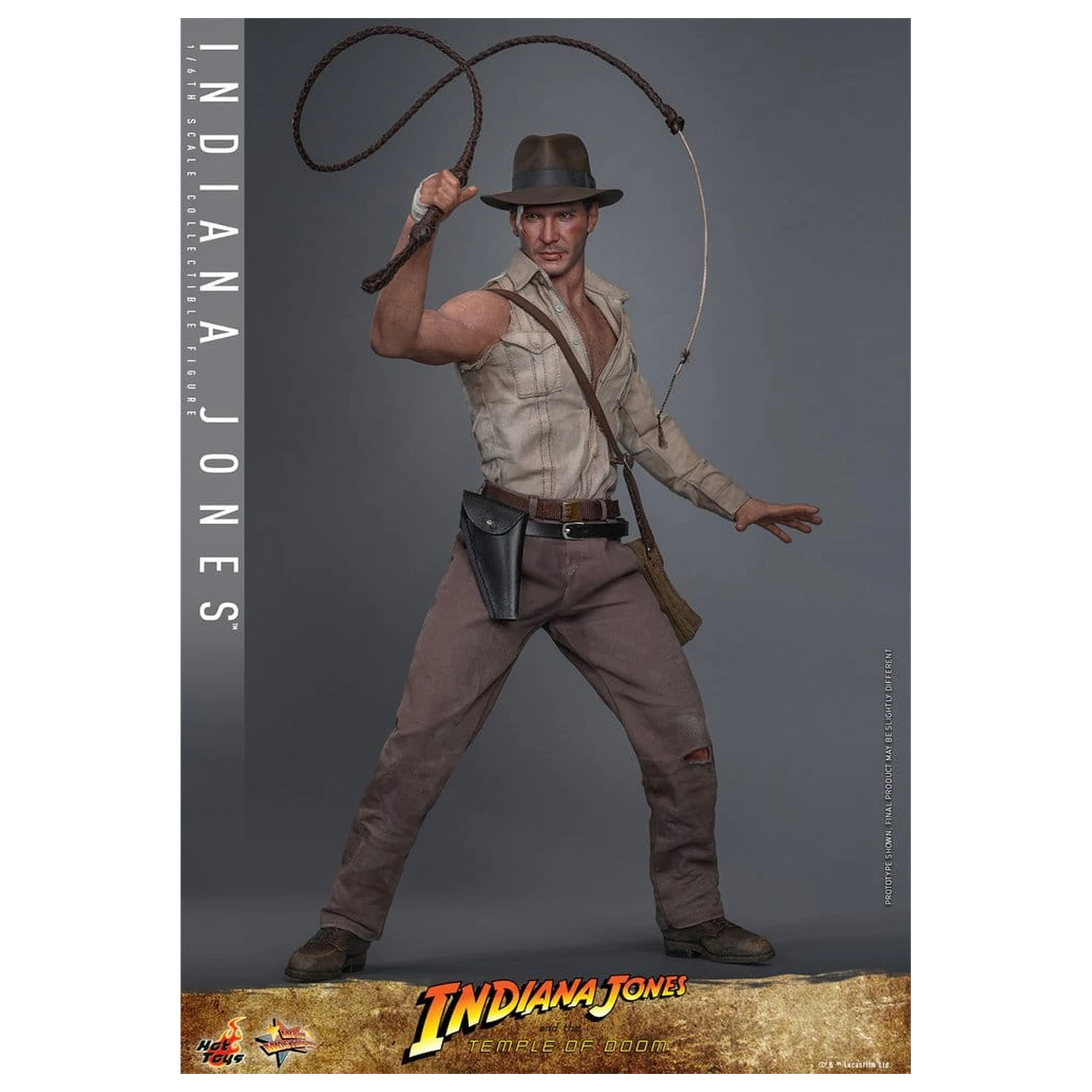 Indiana Jones Movie Masterpiece Figurka Akcji 1/6 Indiana Jones 30 cm zdjęcie produktu